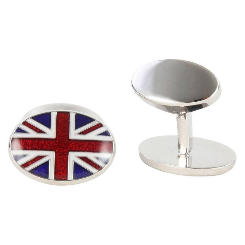 Union Jack British Made Cufflinks Main Image