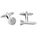 Hole in One Golf Ball & Tee Cufflinks