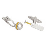 Sticky Wicket Cricket Cufflinks