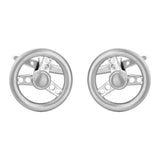 Drivers Delight Steering Wheel Cufflinks