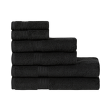Organic Towel Sets - Charcoal Black