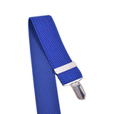 George Braces in Blue with Silver Fittings