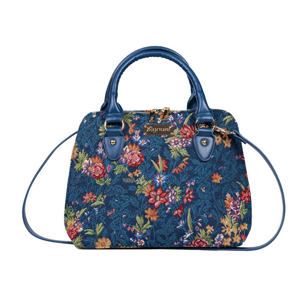 Flower Meadow Blue- Convertible Bag Front| Bown of London