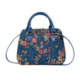 Flower Meadow Blue- Convertible Bag