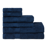 Organic Towel Sets - Deep Sea Blue