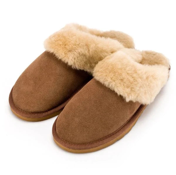 Sheepskin Mule Slipper – Chestnut Product Image