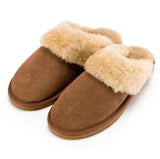 Grace Sheepskin Mule Slipper - Chestnut