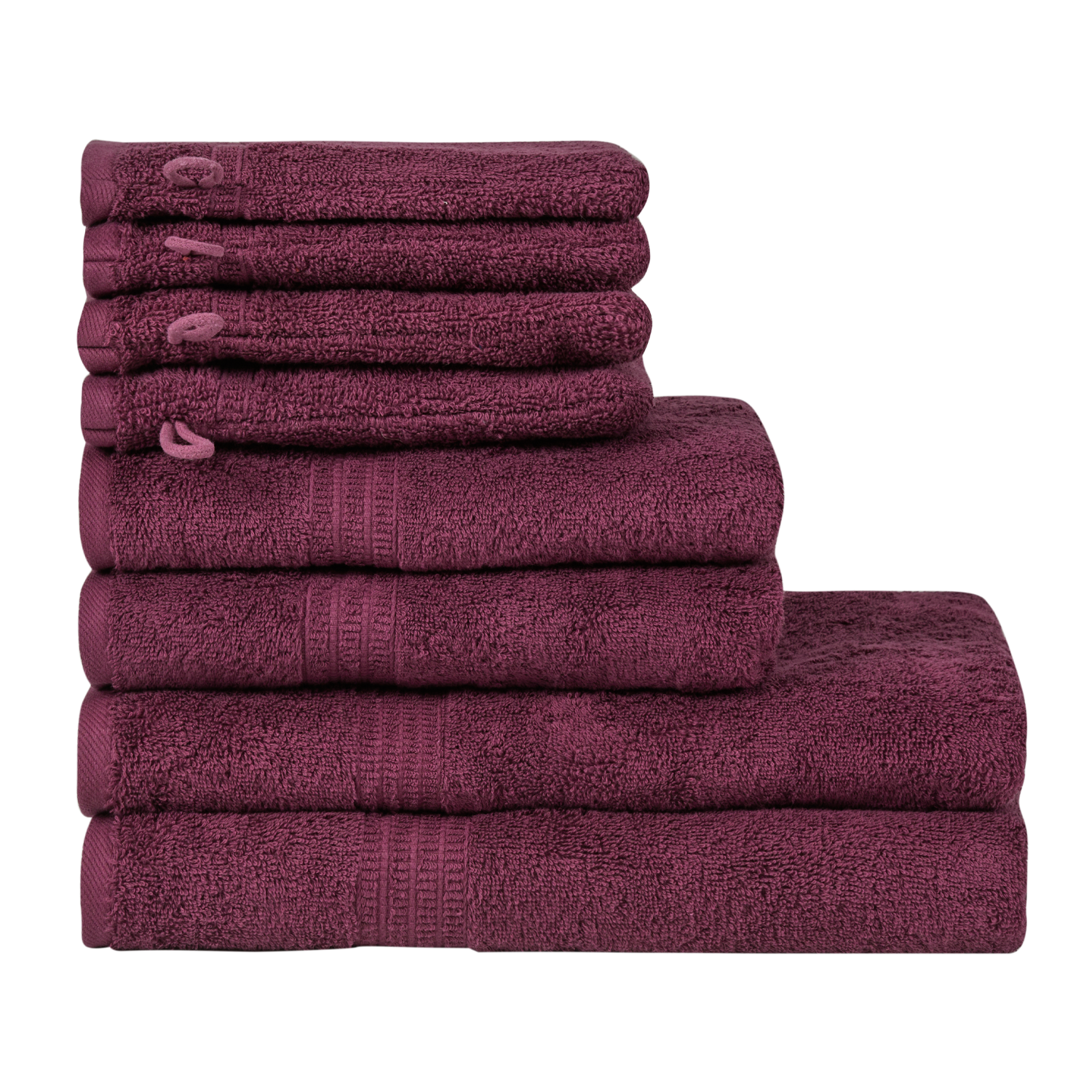 Plum coloured towels hotsell