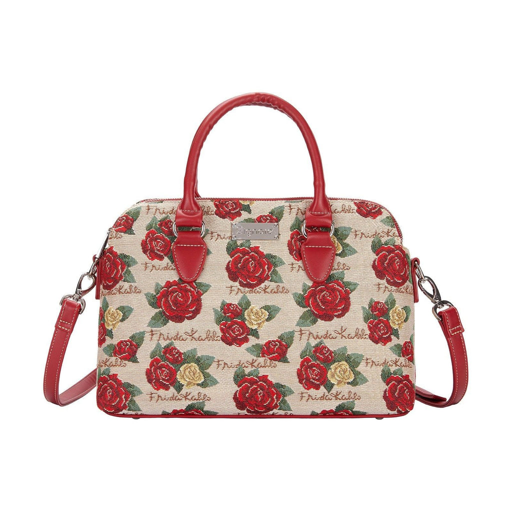 Frida Kahlo Rose - Triple Compartment Bag | Bown of London