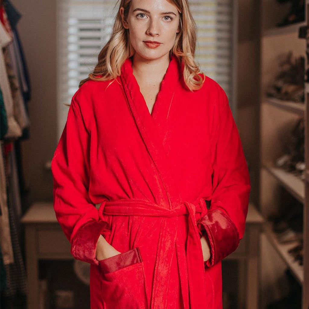 Ladies Mid Length Dressing Gown | Bown of London