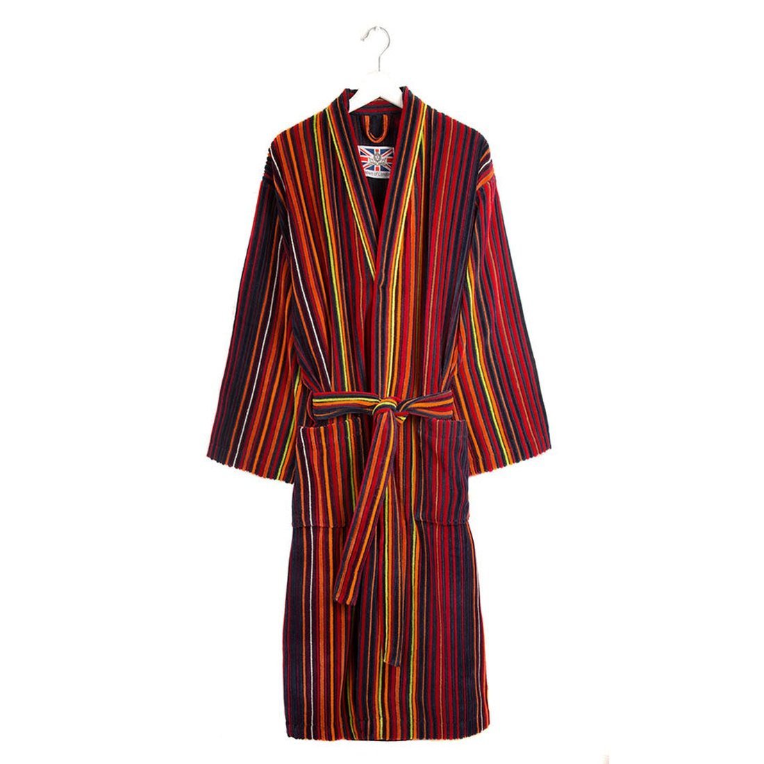 Striped mens discount dressing gown