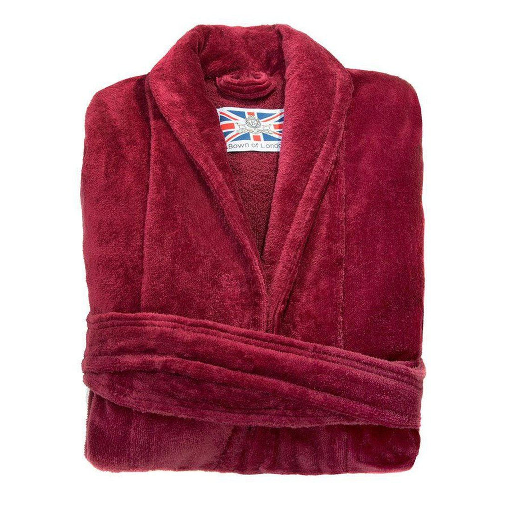 Ruby Colour Dressing Gown | Bown of London