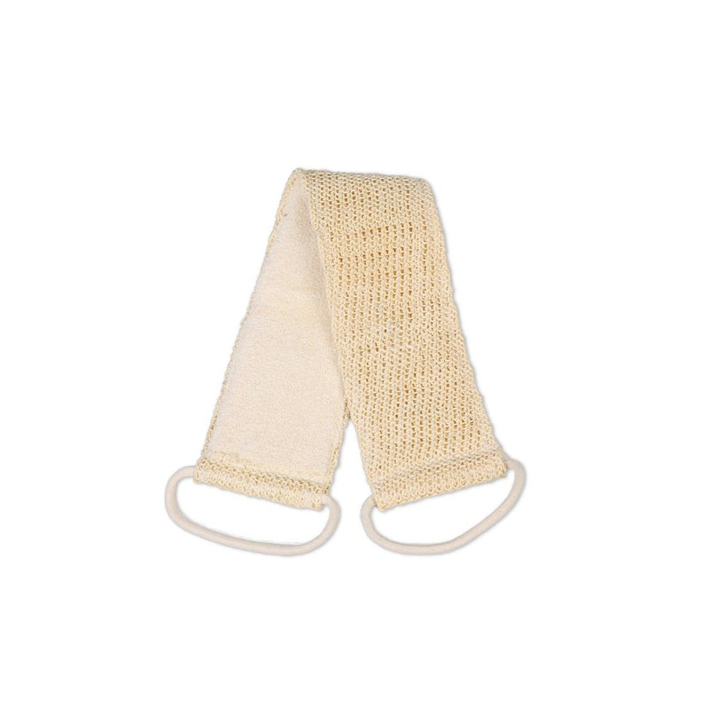 Eco Bath Natural Sisal & Cotton Back Strap