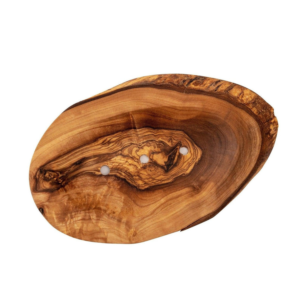 Soap Dish - Olive Wood - Leaf